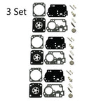 3X Carburetor Rebuild Kit for Poulan PP330 PP335 (ZAMA RB-168 C1M-W44)