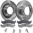 Front Brake Disc and Pad Kit for Ford F-250 F-350 (1995–1997) 4WD 8 Lug