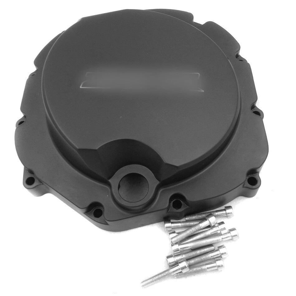Clutch Cover for Kawasaki ZX14R ZZR1400 (2006–2014) Black Billet Aluminum