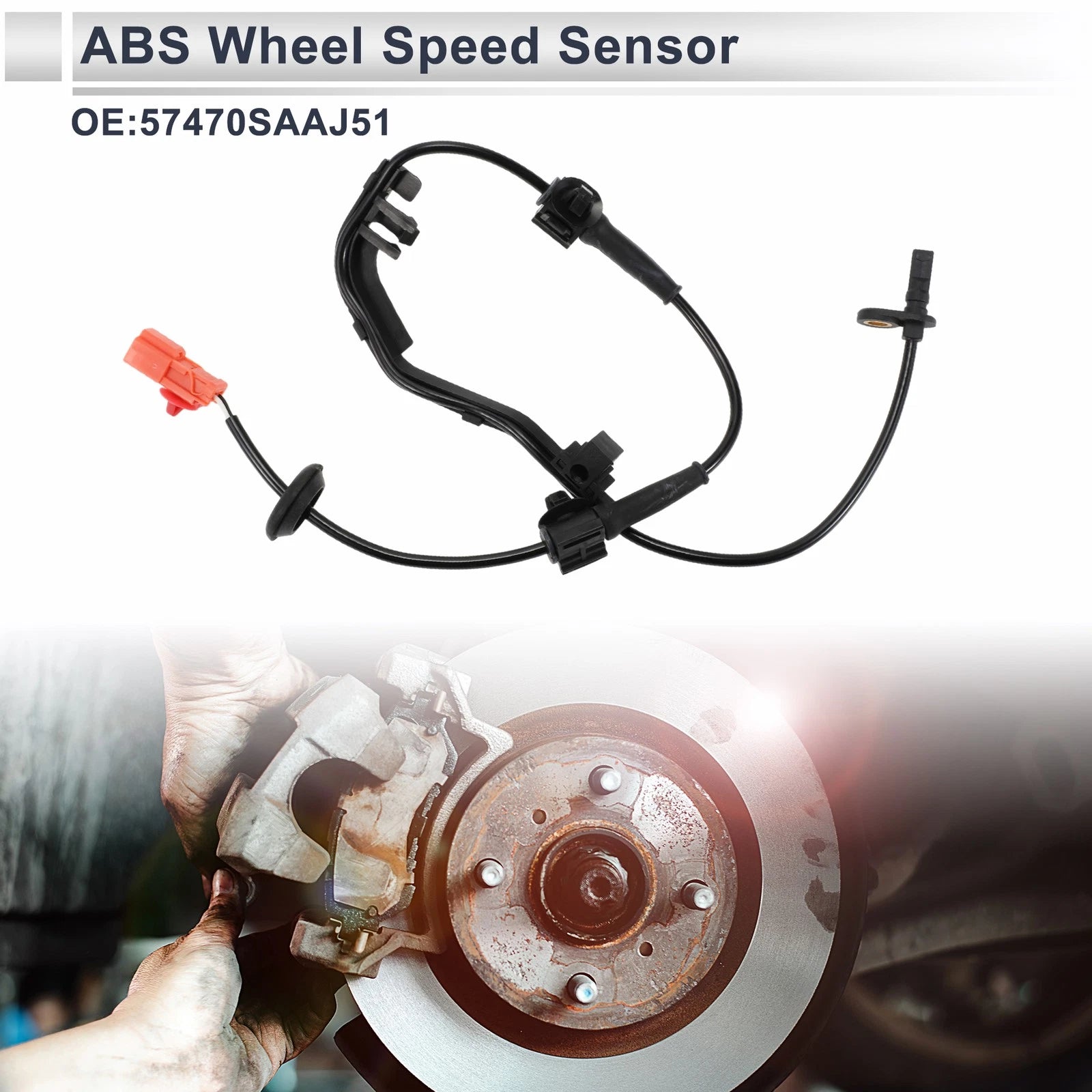 ABS Wheel Speed Sensor No. 57470SAAJ51 for Honda Jazz II (2002–2008)