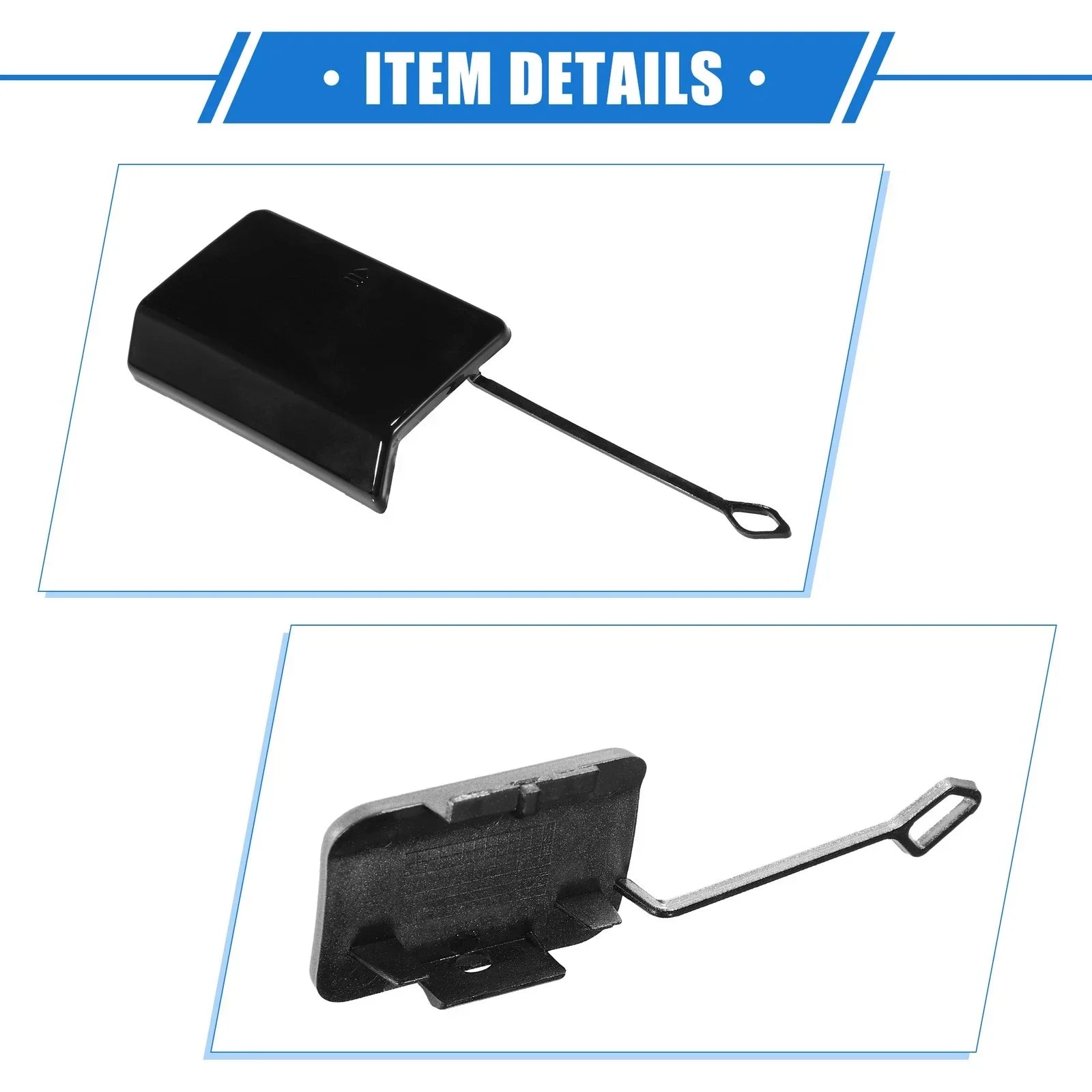 Car Rear Bumper Tow Hook Eye Hole Cap for Mercedes-Benz E550 (2010-2013)