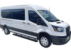 Running Boards for Ford Transit Full Size Van (2015-2026) - 6 Inch Matte Black