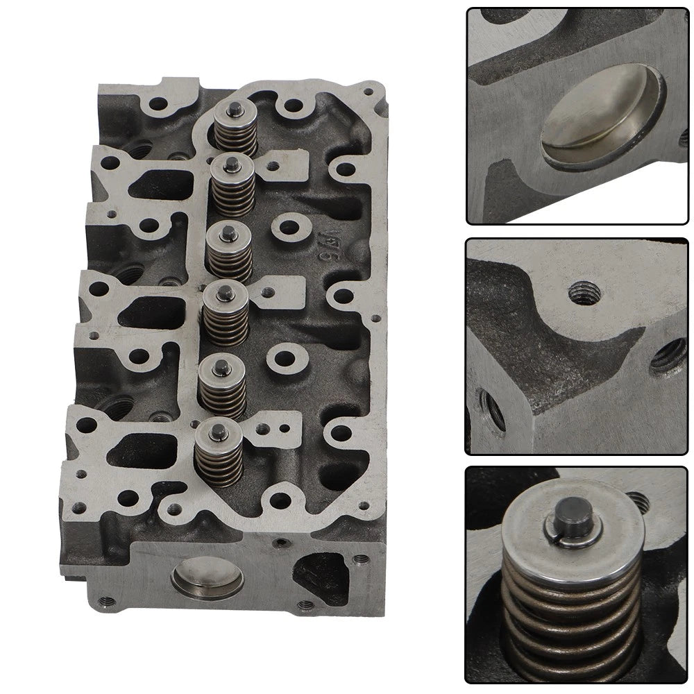 Complete Cylinder Head with Valve Spring & Gasket Kit for Yanmar 3TNV76