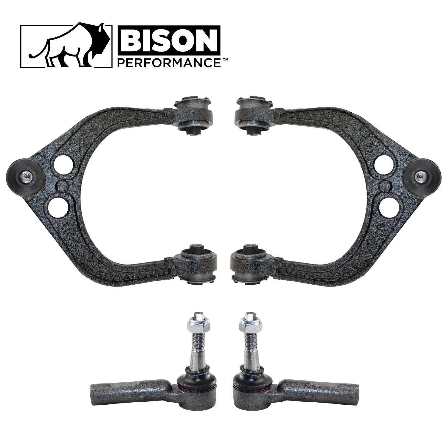 4X Front Control Arm Tie Rod End Kit for Dodge Charger Magnum (2006–2010)