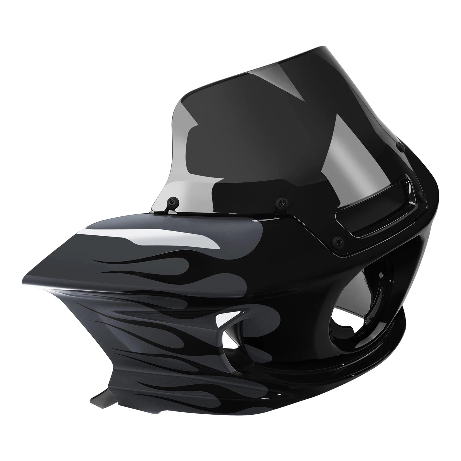 Front Fairing Windshield for Harley Low Rider ST FXLRST (2022–2024) Gunship Gray