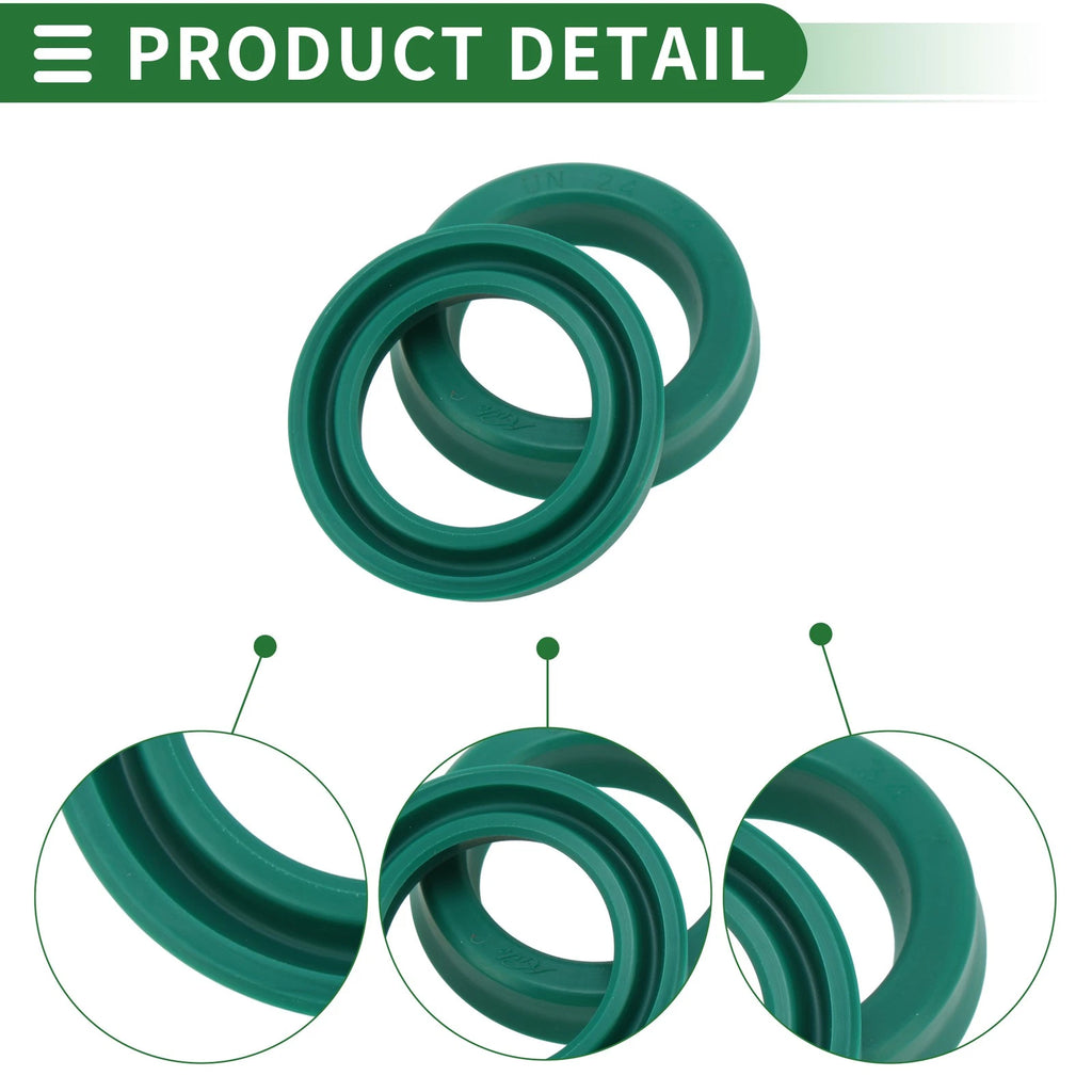 Set of 5 Oil Seal Ring 24x34x7mm for Rotary Shaft (High Pressure)