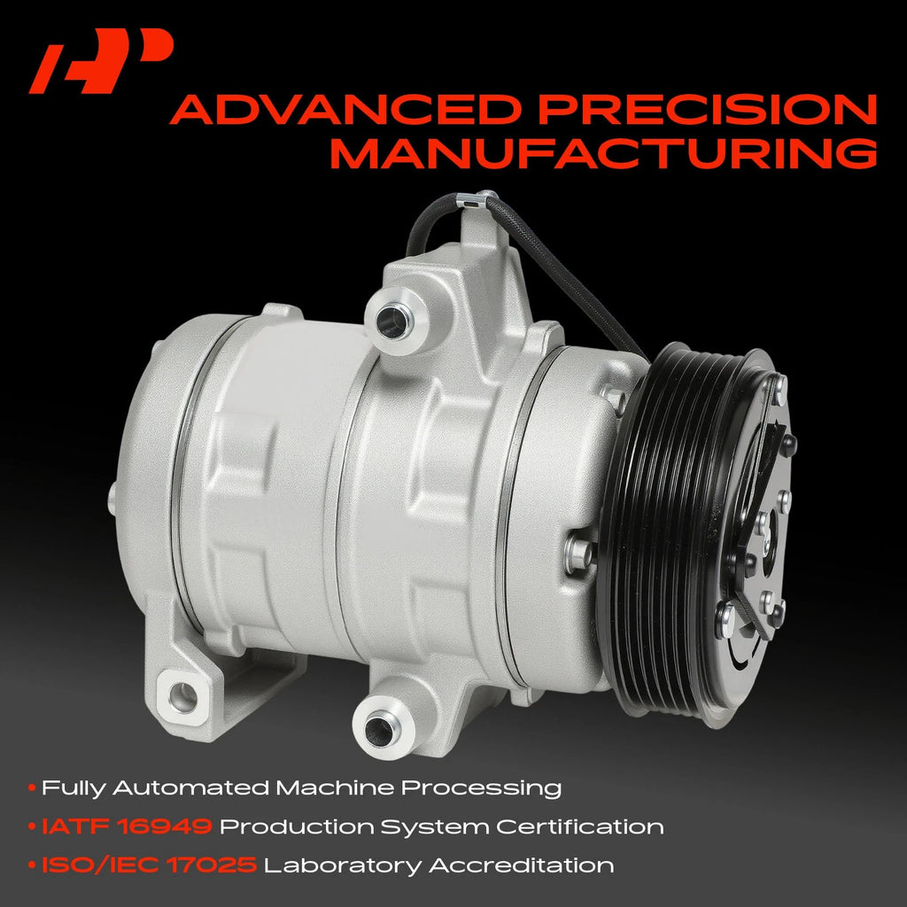 A/C Compressor with Clutch for Ford Focus (2008-2011) Transit Connect (2010-2013)