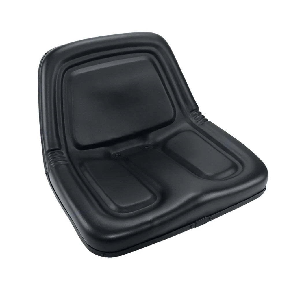 Universal Replacement Black High-Back Lawn Mower Seat for Tractors