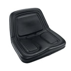 Universal Replacement Black High-Back Lawn Mower Seat for Tractors