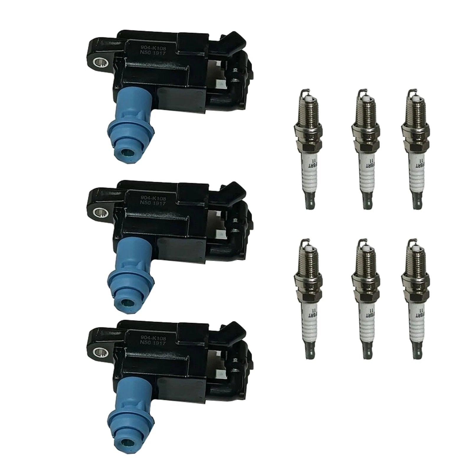 3X Ignition Coils & 6X Spark Plugs for Lexus GS300 (1998-2005)