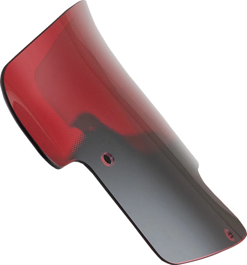 Klock Werks Kolor Flare Windshield 8" Red for Indian (KWW-04-0622)