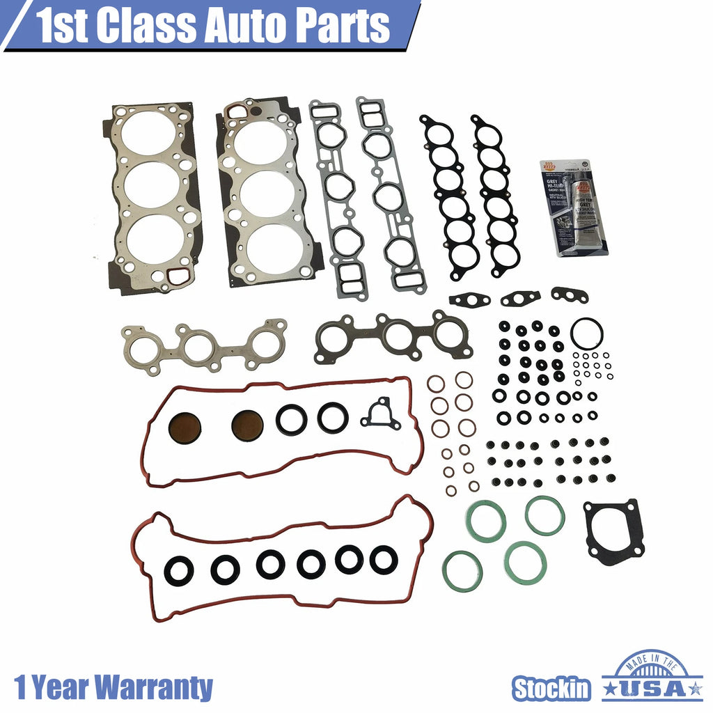Engine Cylinder Head Gasket Set with 16 Bolts for Toyota Tacoma Tundra (1995–2004)
