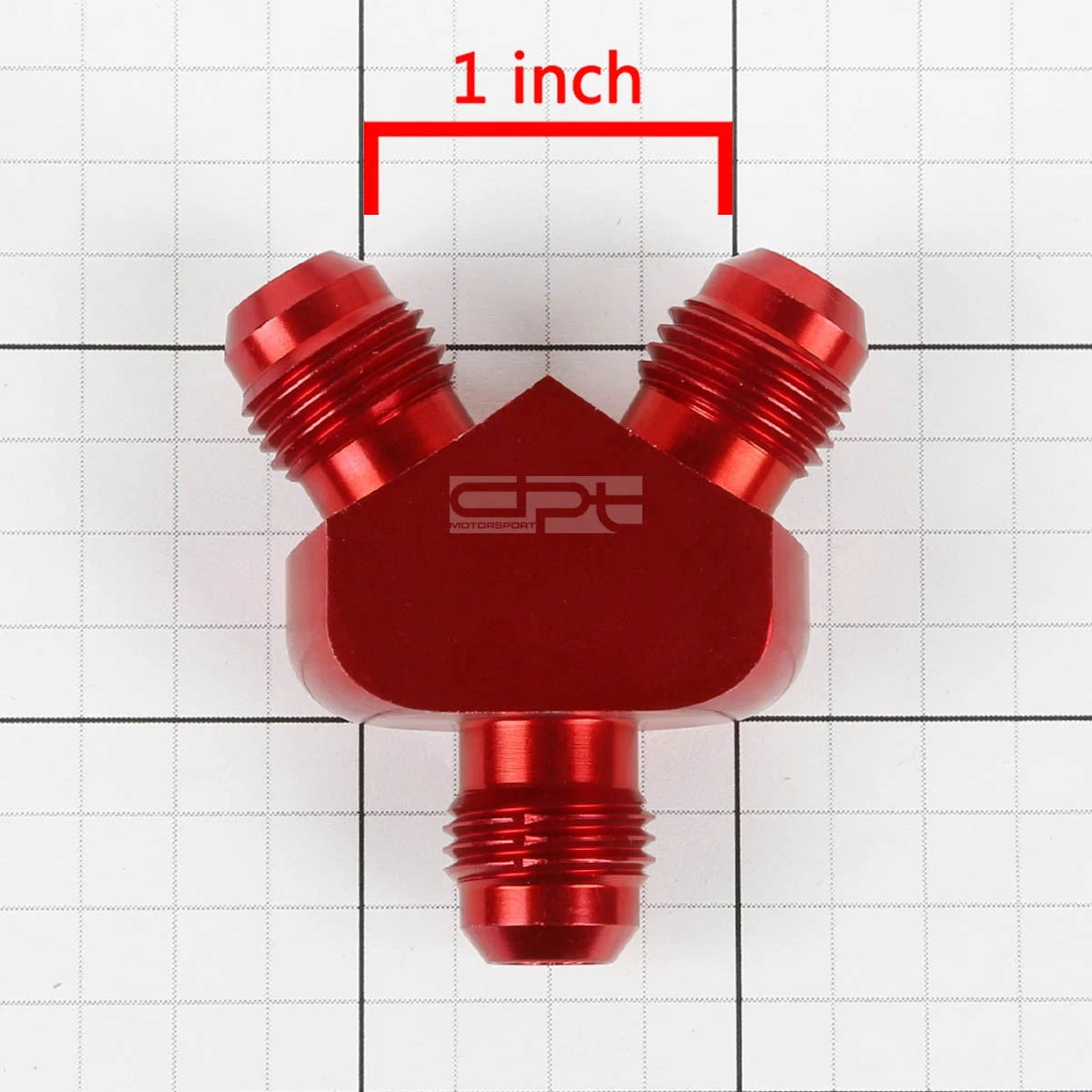 2X 6AN Male Flare Y-Block Splitter Adapter for Universal