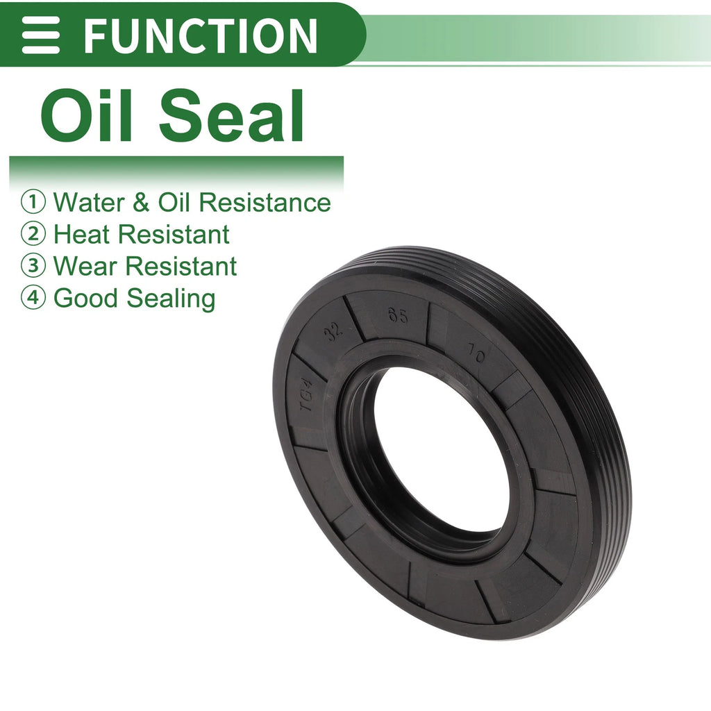 Set of 5 Oil Seals NBR Rubber 32x65x10mm for Automotive Applications