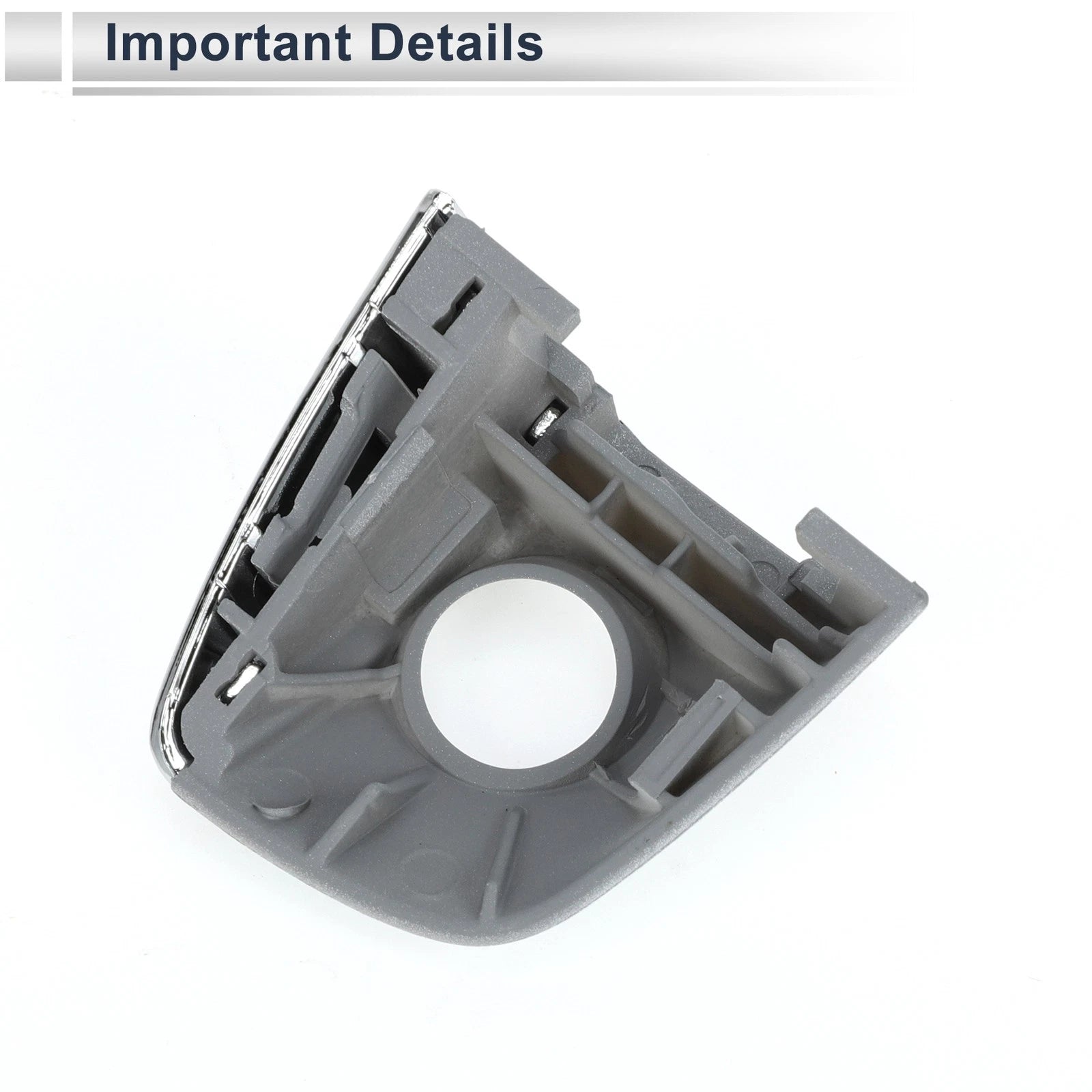 Front Left Door Handle Cover Lock Cap for Audi Q5 (2008–2017) No. 8T0837879 Silver