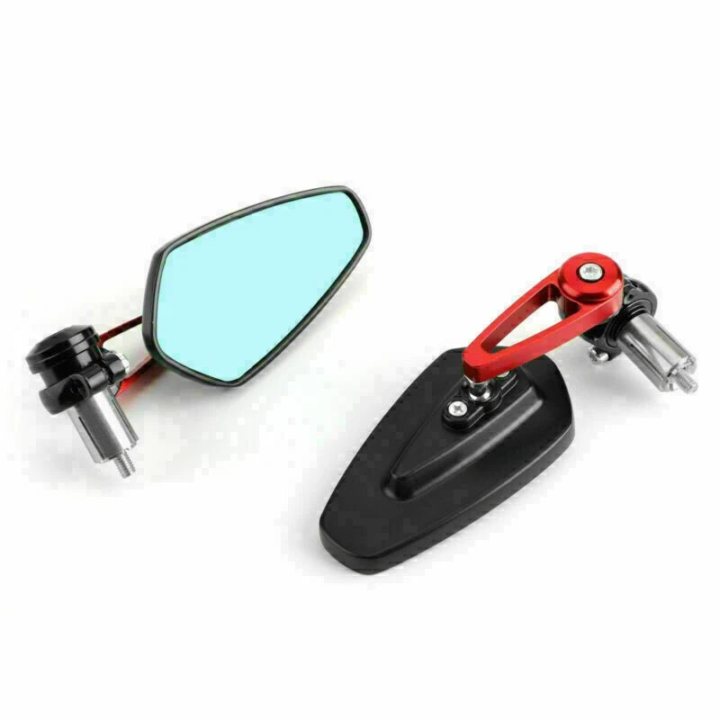 7/8" Aluminum Rear View Side Mirror for Universal Fit Motorcycle