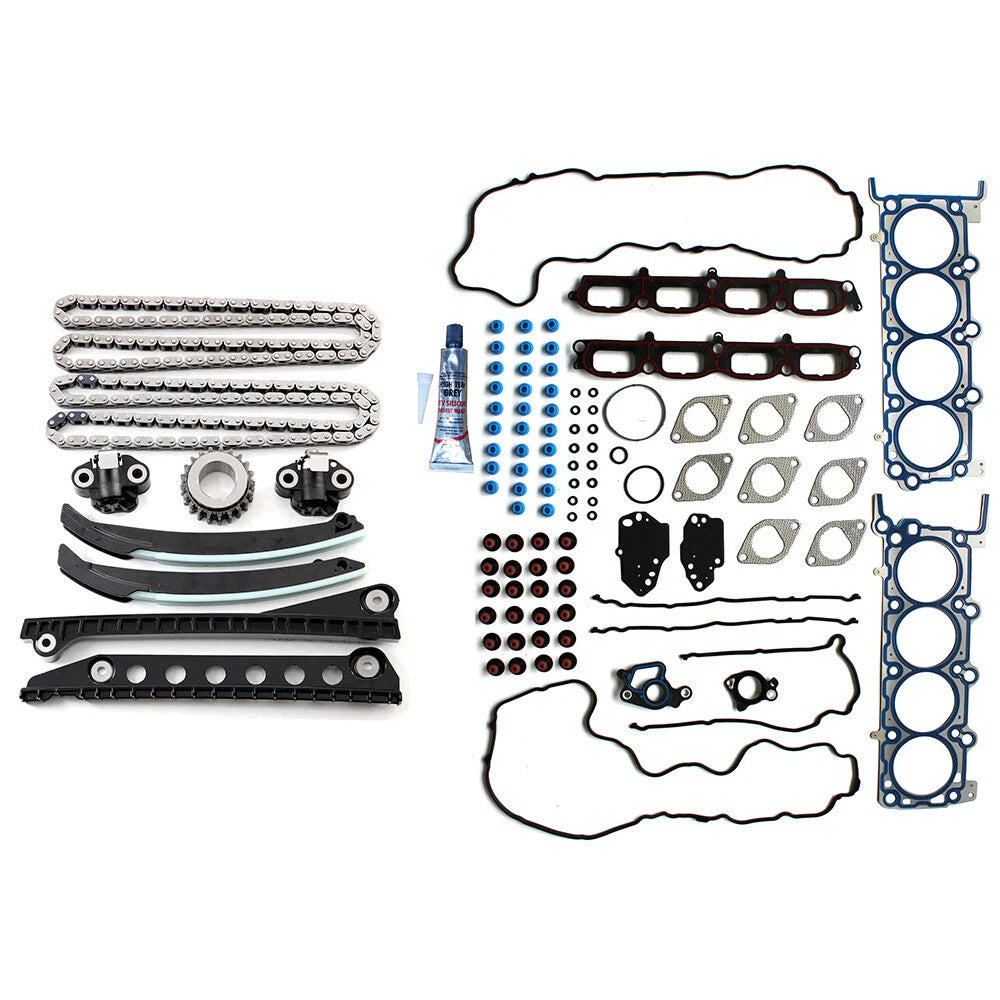 Timing Chain Kit & Head Gasket Set for Ford F-150 F-350 Lincoln 5.4L (2004–2006)