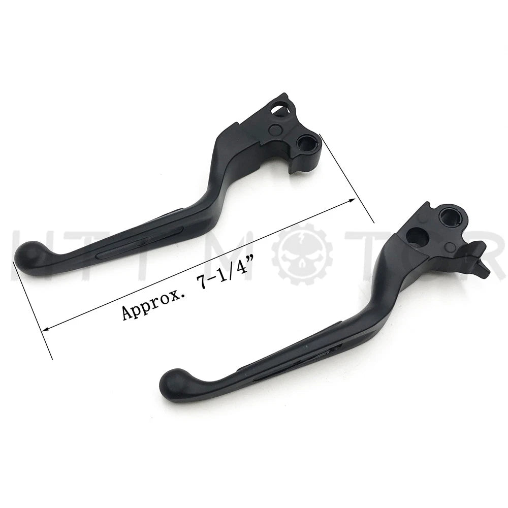 Rubber Brake Clutch Hand Lever for Harley XL/Dyna/Touring/Softail (1996–2007)
