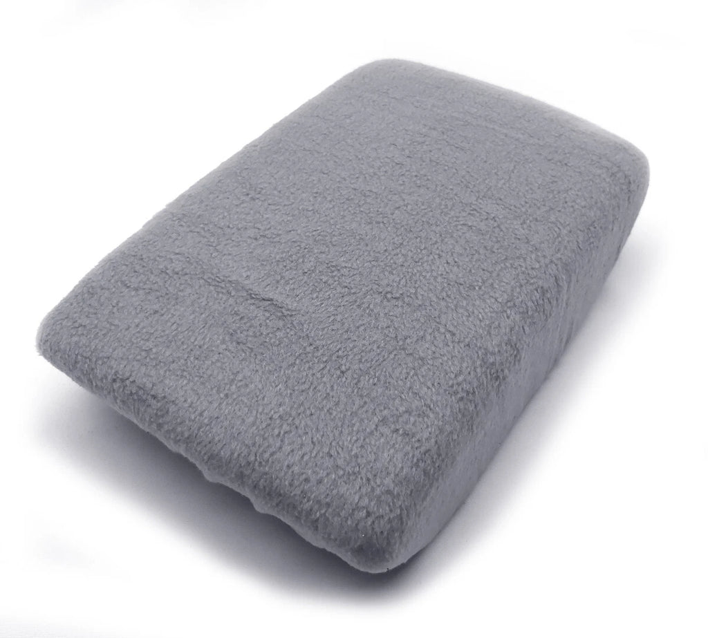 Console Lid Armrest Cover for Subaru Forester (2019–2024) Gray Fleece