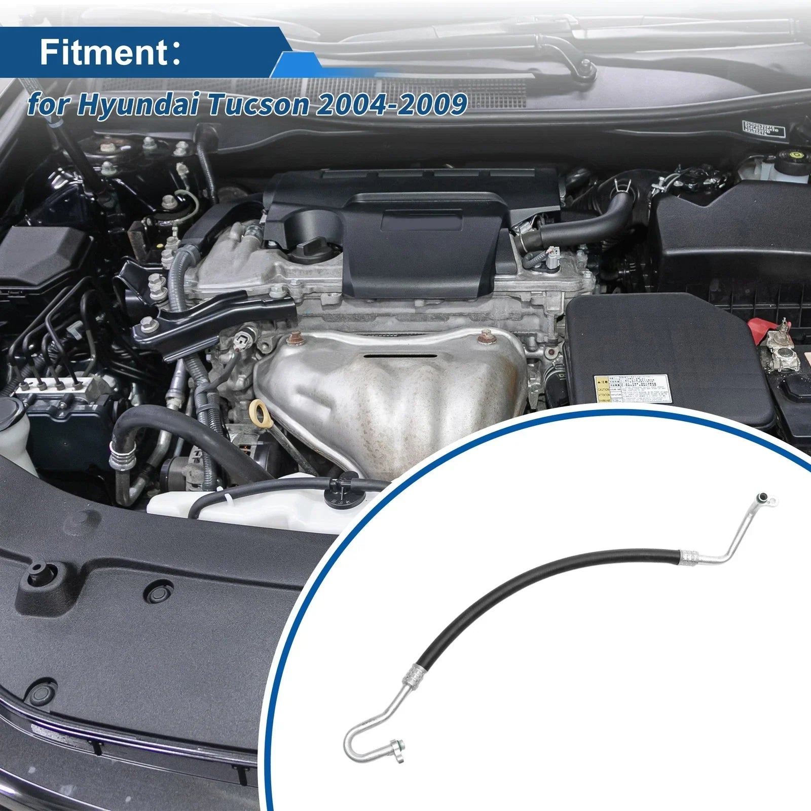 A/C Refrigerant Liquid Hose for Hyundai Tucson (2004-2009)