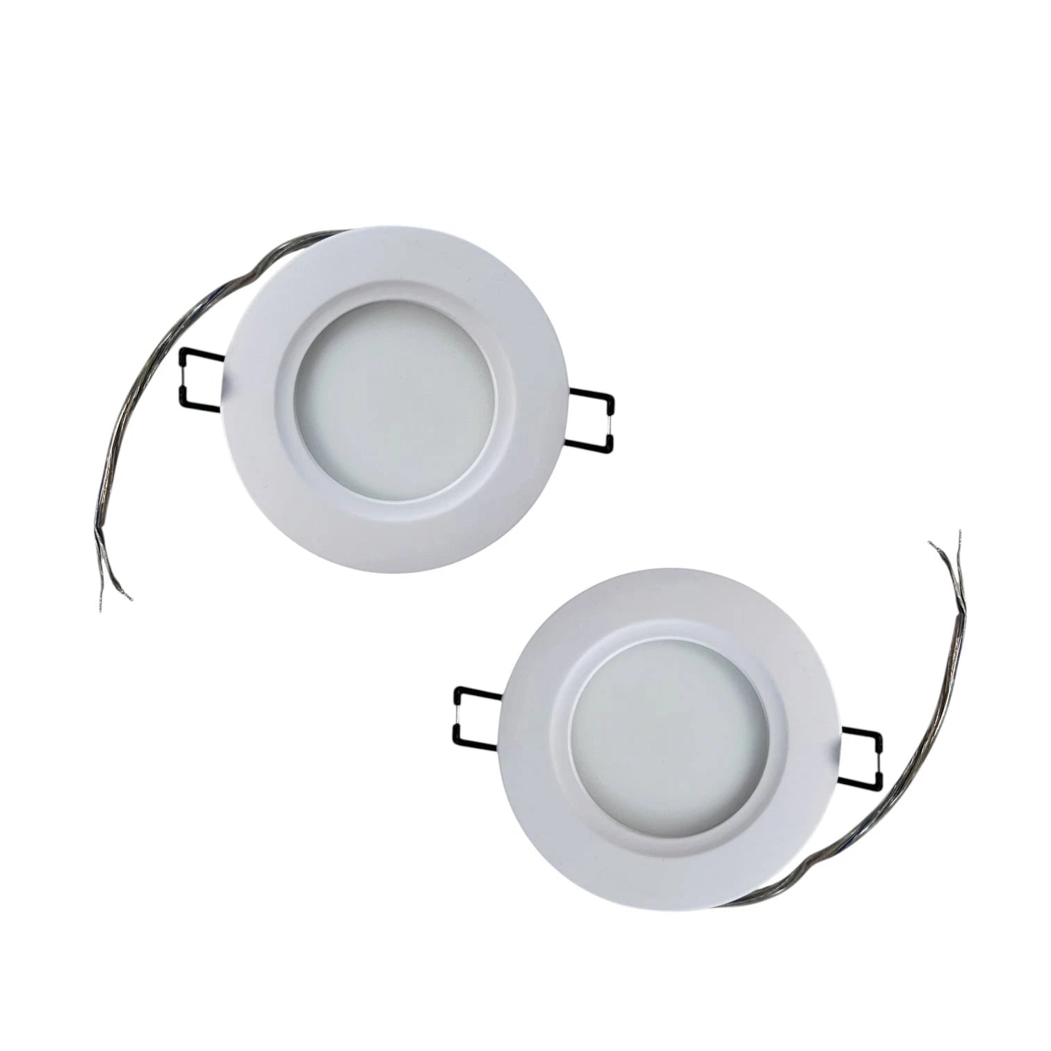 2X Charon Round 4'' Dimming Blue LED Lights for Vista 480302 (13.8VDC)