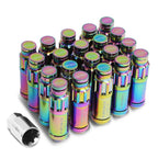 20Pcs M12x1.5 Close End Spline Drive Lug Nut Set for NRG