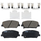 Set of 4 Disc Brake Pads for Kia Optima (2011–2015)
