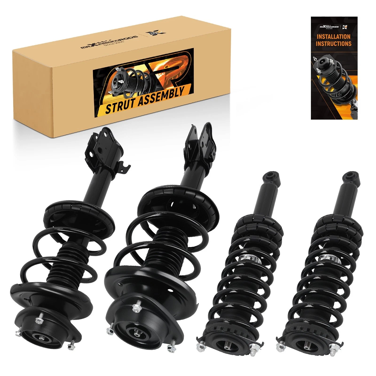 Complete Struts Coil Spring for Subaru Outback (2000–2004) 2.5L 3.0L
