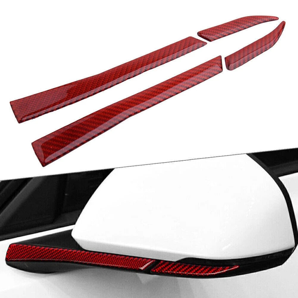 Carbon Fiber Side Mirror Trim for Ford Mustang (2015–2019)