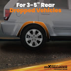 Rear 3'' to 5'' Drop Lowering Kit for GMC Sierra C1500 2WD (1988–1998)