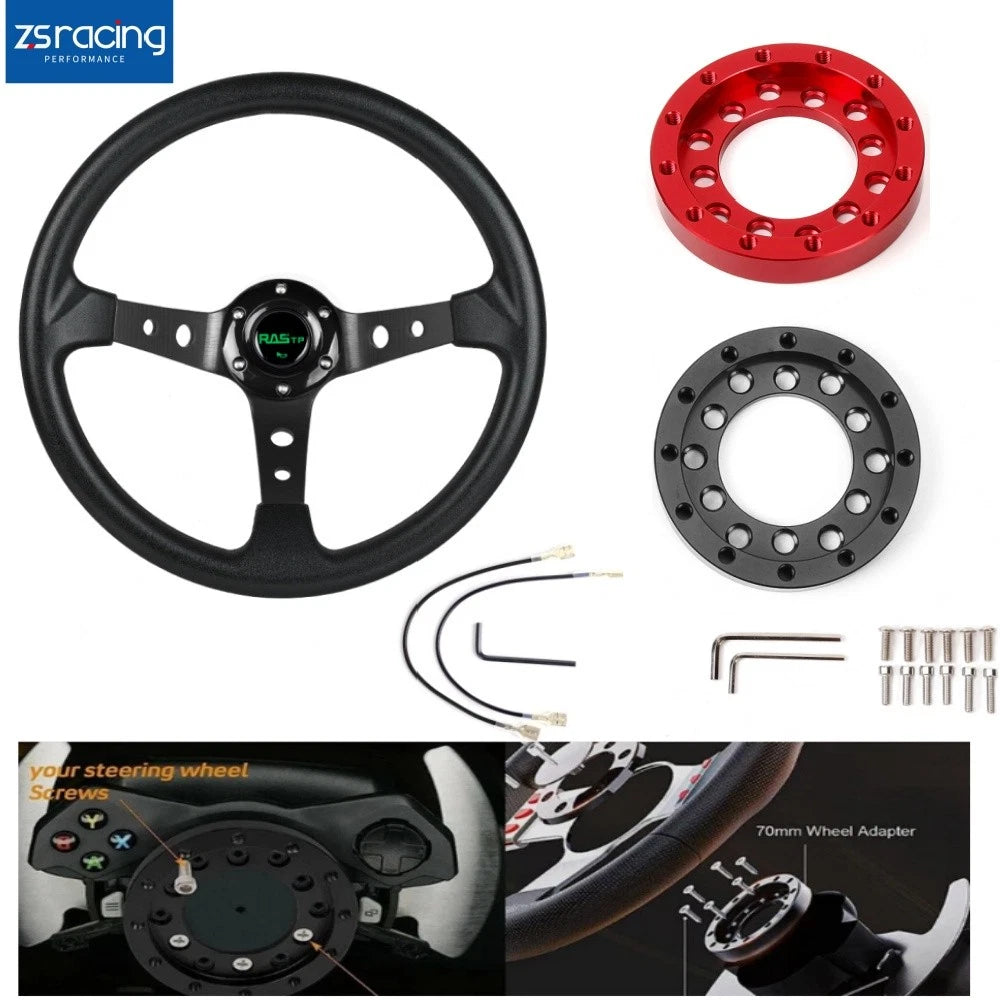 14" Steering Wheel Adapter Plate for Logitech G25 G27 G920 G923