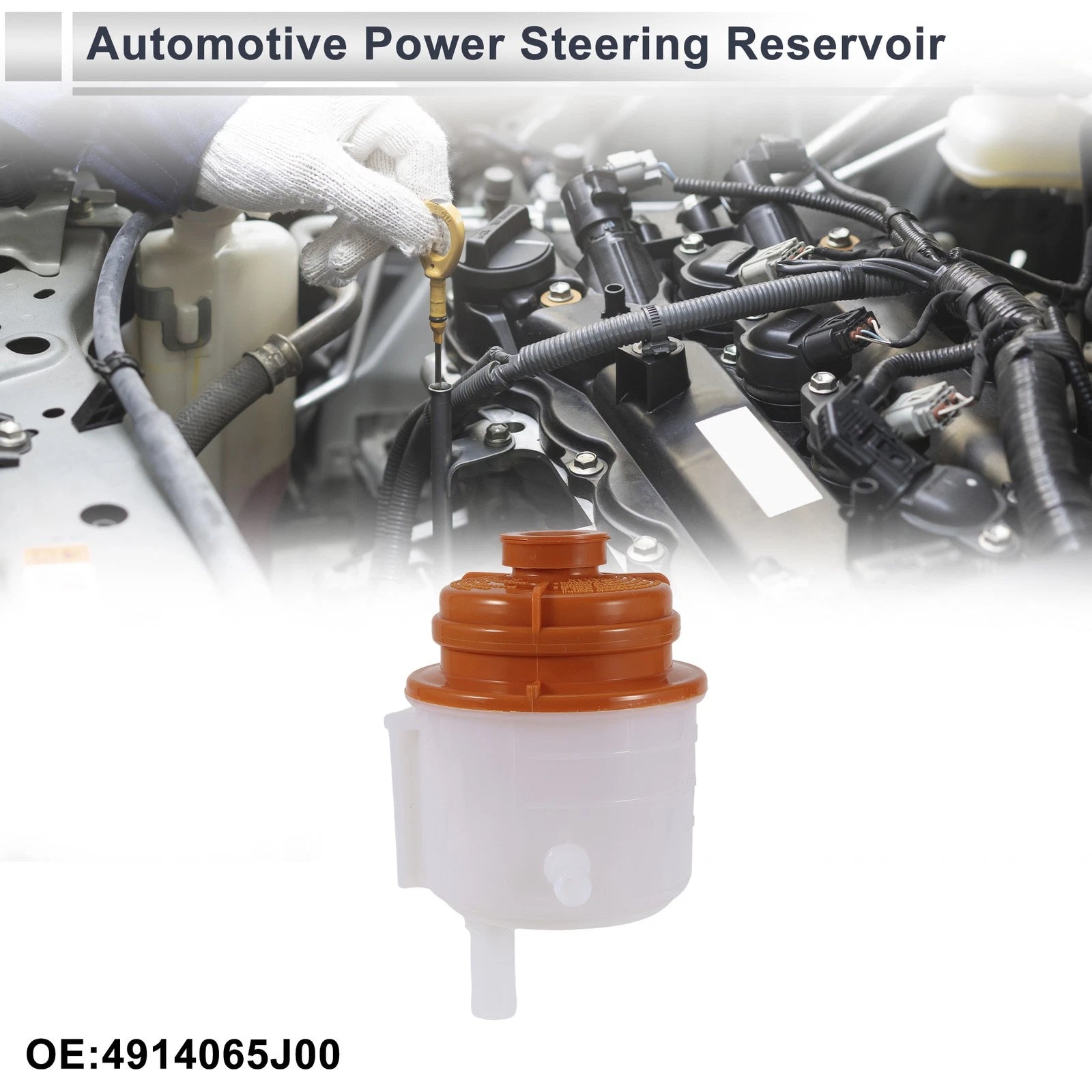 Power Steering Reservoir for Suzuki Grand Vitara (2006–2013) No. 4914065J00