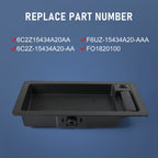 Rear Cargo Door Handle & License Plate Bracket for Ford Van E150 E250 E350