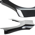 Carbon Fiber Steering Wheel Cover Trim for Lexus IS RC NX (2015-2024)