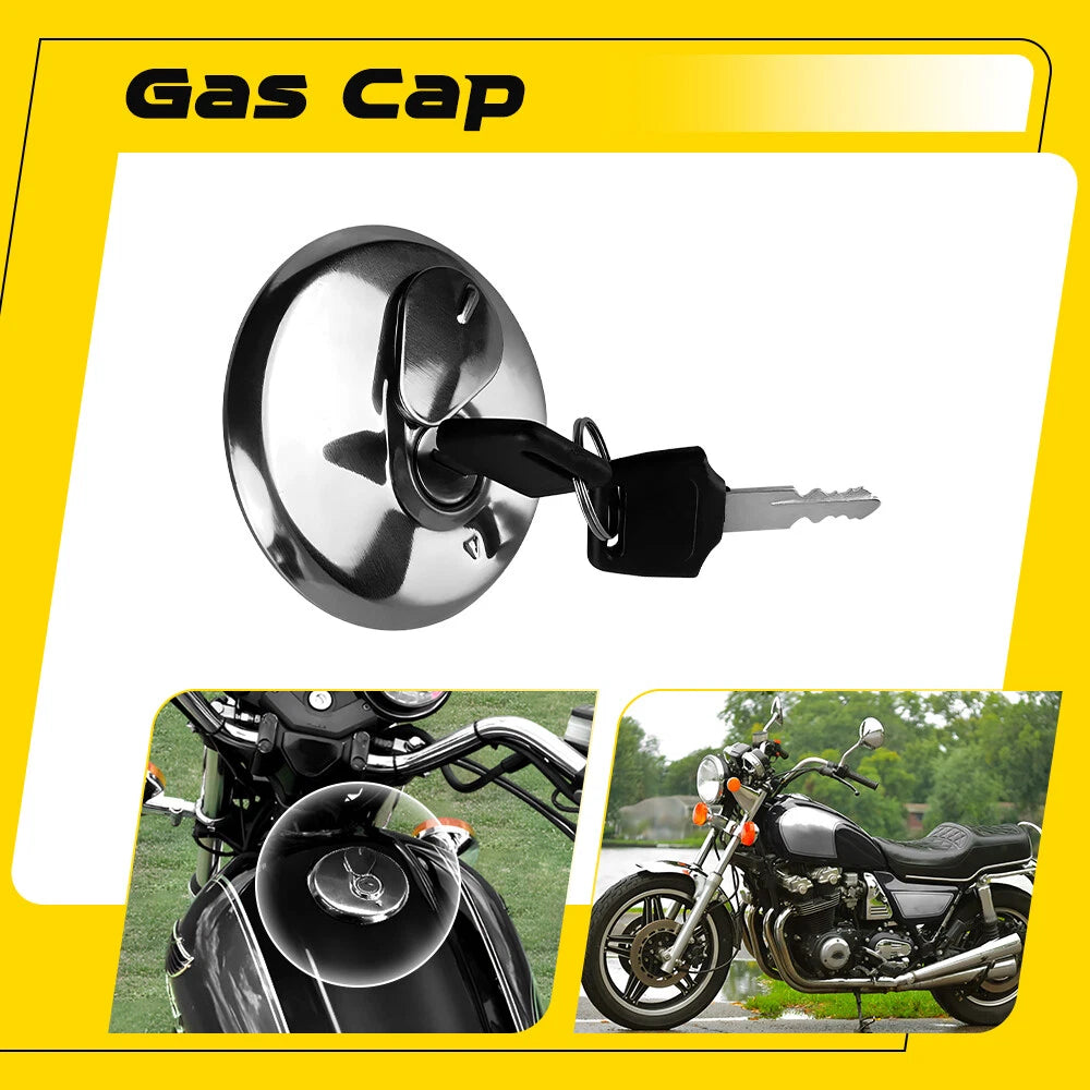 Gas Fuel Cap for Suzuki Boulevard C50T C90 M109R M50 S40 M90 (2005–2019)