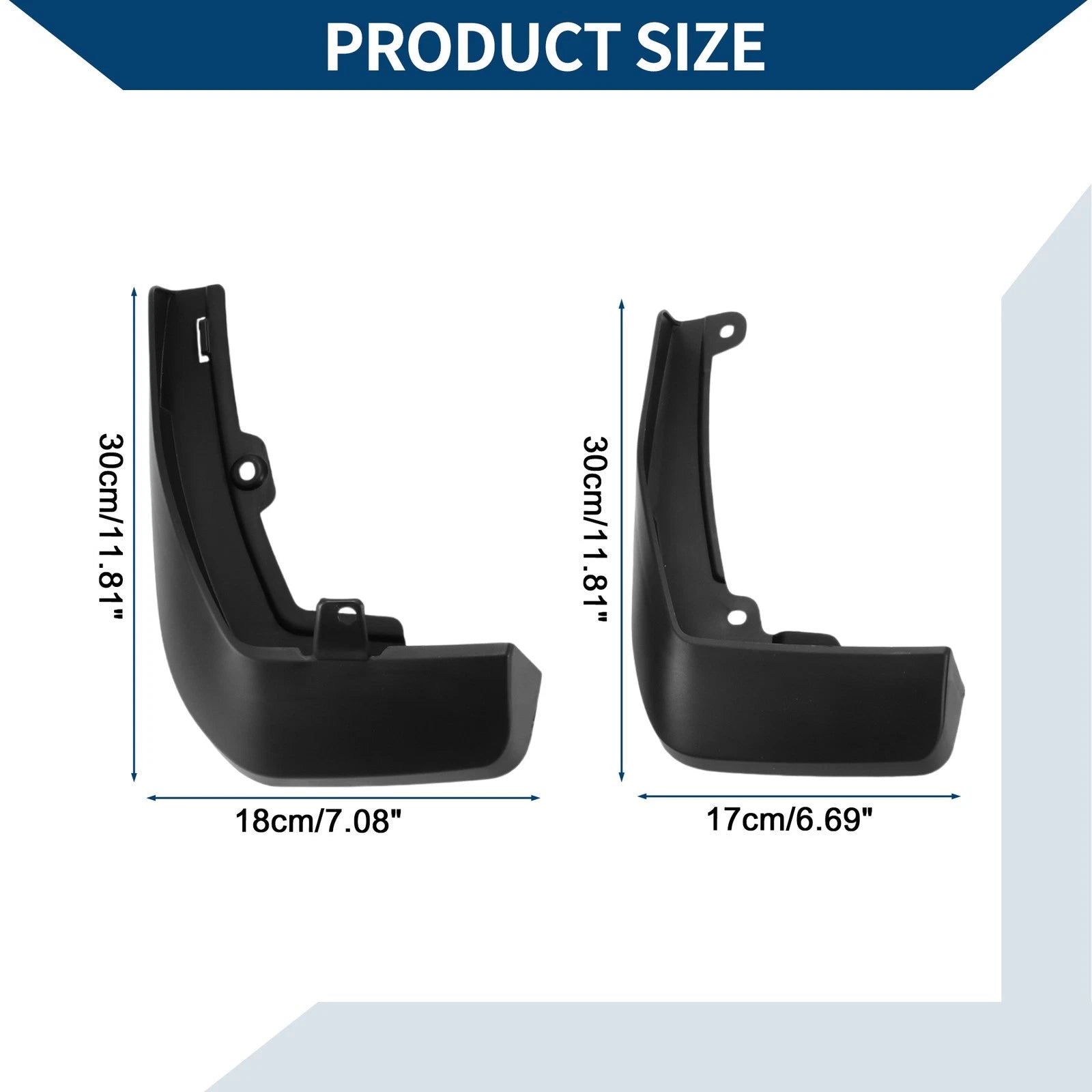 Set of 4 Mud Flaps Splash Guards for Honda MNV (2020–2024)
