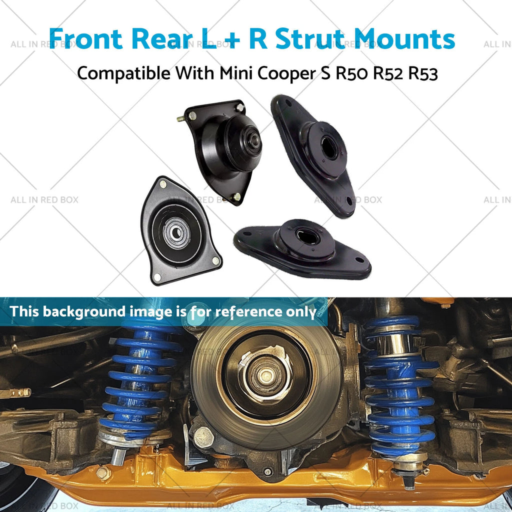 Set of 4 Strut Mounts for Mini Cooper S R50 (2002–2006) 31306759498