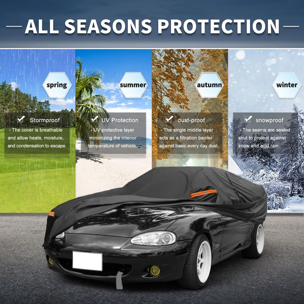 Waterproof Aluminum Film Car Cover for Mazda MX-5 Miata (2016–2023)