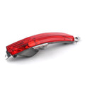 1 Pair Red Rear Fog Lamp Bumper Cover Reflector for VW Touareg (2011–2014)