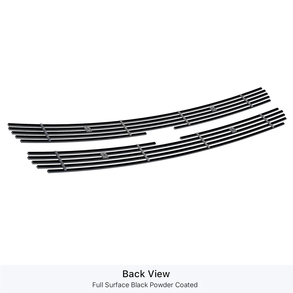 Upper Black Billet Grille Insert for Chevy Silverado 1500/2500 (1999-2002)