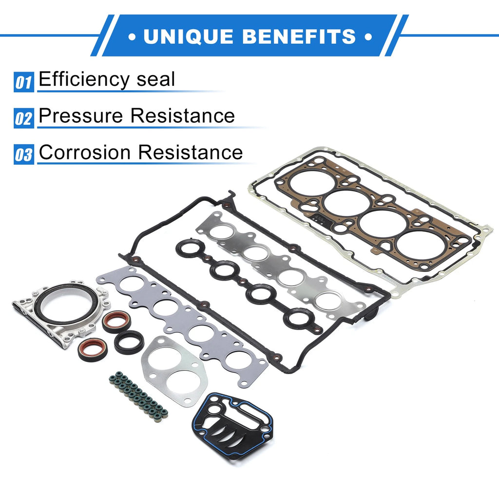 Cylinder Head Gasket Kit for Audi BDX (1 Set)