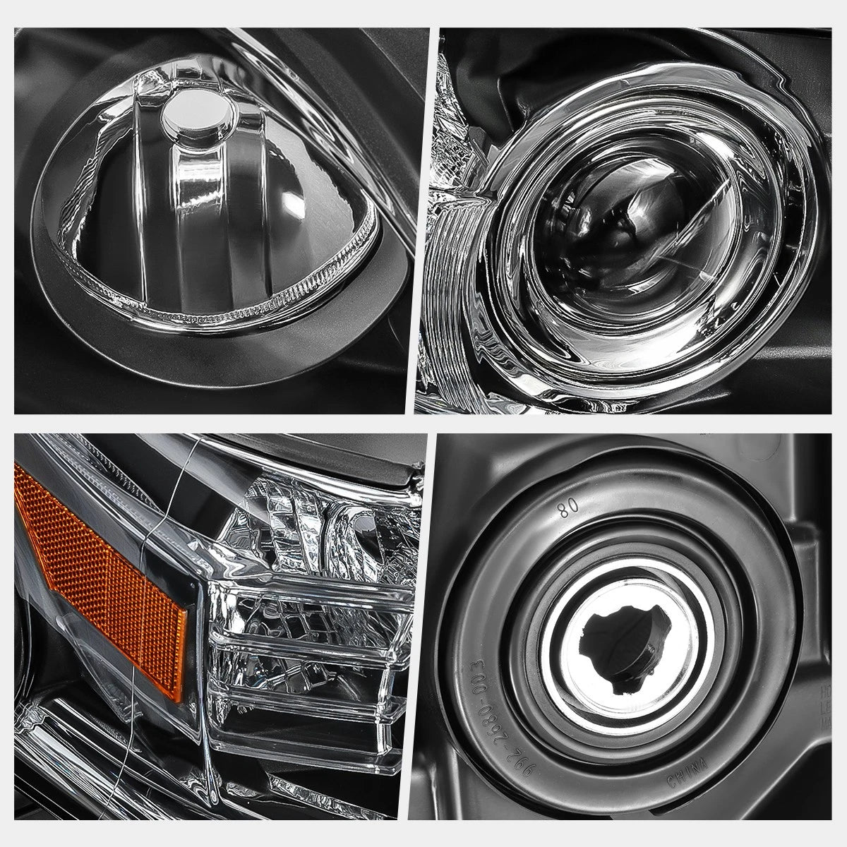 Passenger Side LED DRL Projector Headlight for Lexus RX350/RX450H (2013–2015)
