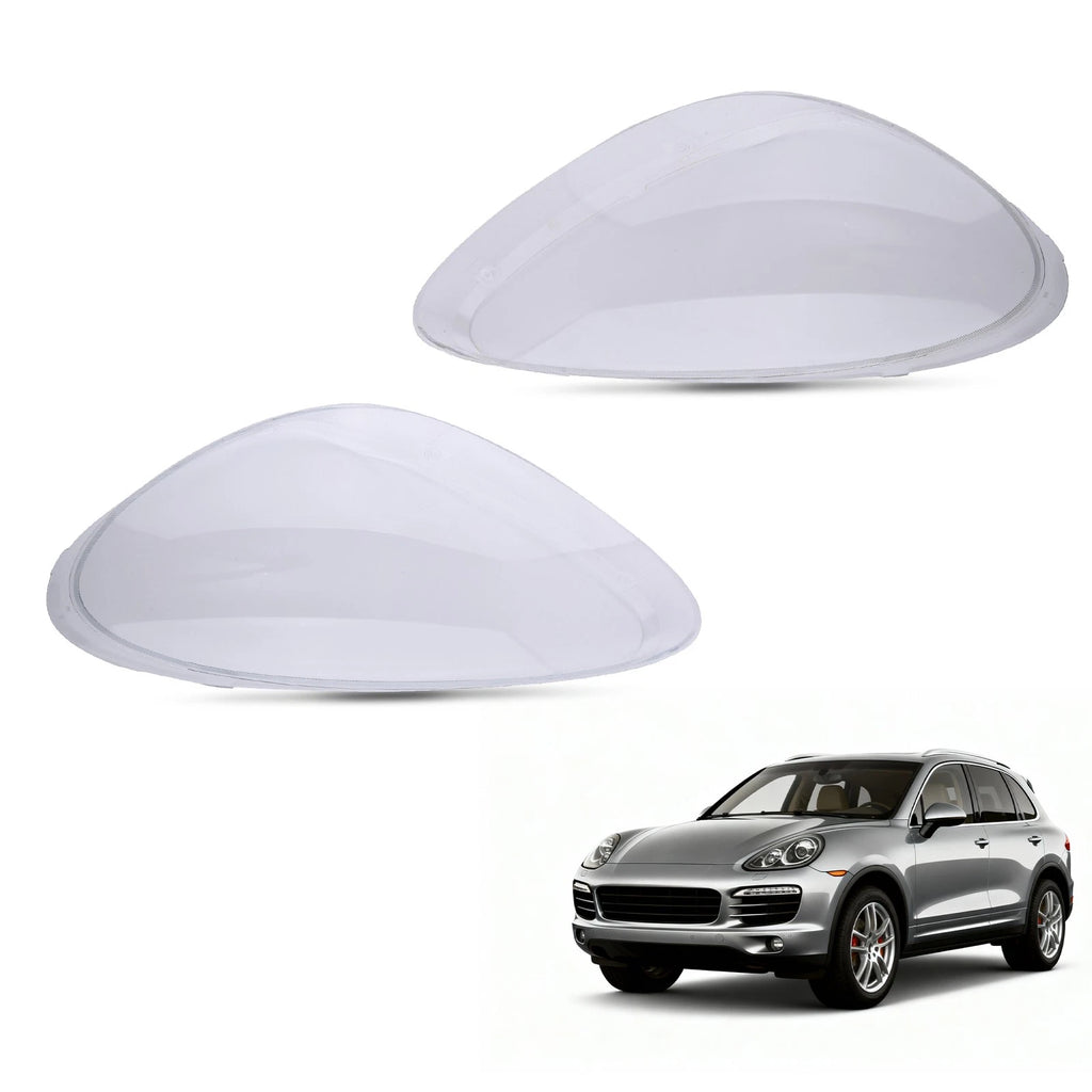 Clear Front Headlamp Lens Cover for Porsche Cayenne (2011–2014)