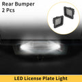 2X License Plate Light Tag Lamp White for Ford F-150 (2015–2023)