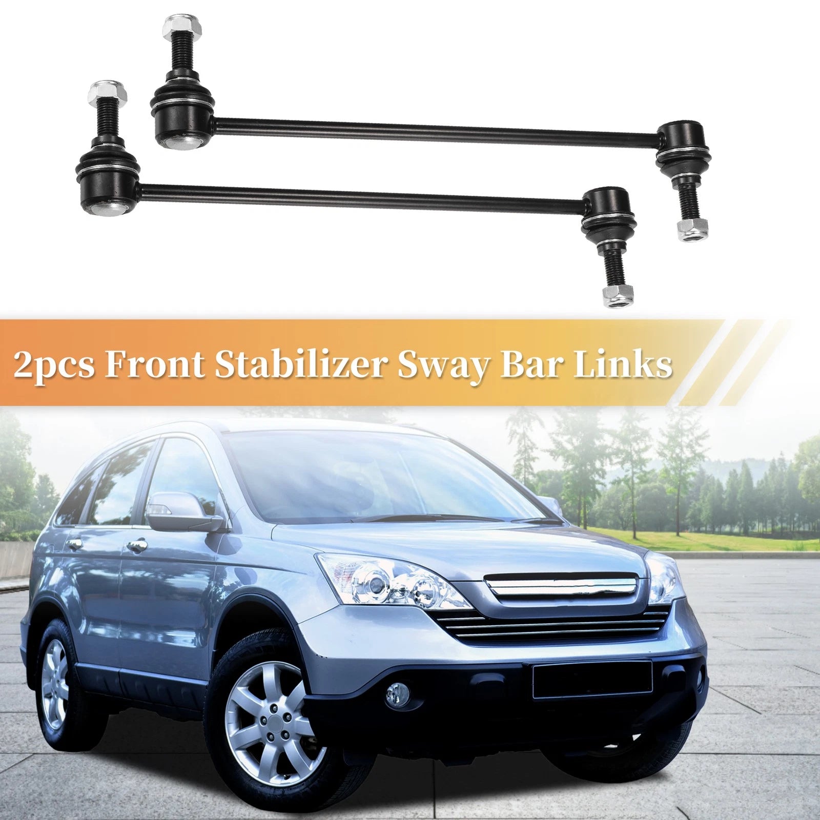 2X Front Stabilizer Sway Bar Link Kit for Acura MDX, Chevrolet Equinox