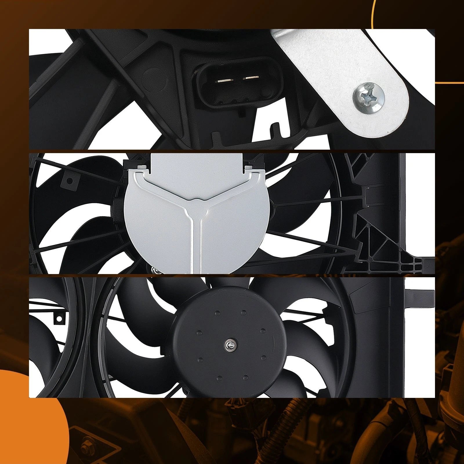 Electric Radiator Cooling Fan for Pontiac Montana (2001–2005)
