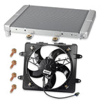 Aluminum Radiator & Cooling Fan for Polaris Sportsman 800 6x6 Big Boss (2009–2014)
