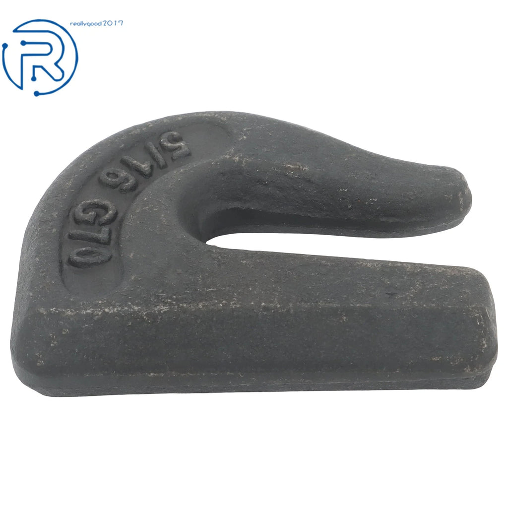 12PCS 5/16" G70 Weld On Chain Grab Hook for Tractor Bucket Trailer