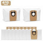 Set of 4 Dust Bags for Roborock H50 Pro (2020–2023) Multi Layer Filter