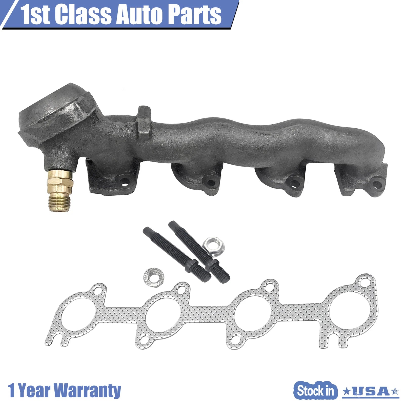 Left Exhaust Manifold for Ford Expedition F-150 F-250 (1999–2004)